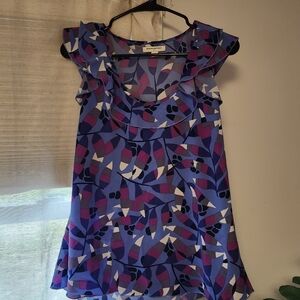 Banana Republic Blue Blouse. Short sleeve